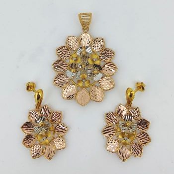Dazzling Italian Pendant Set