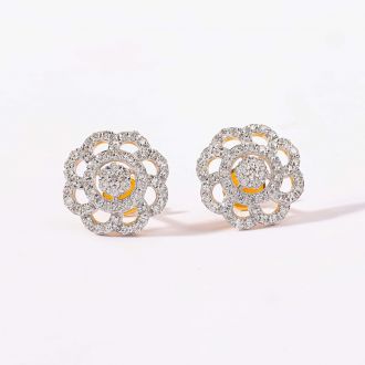 MULTI FLOWERS EARRING