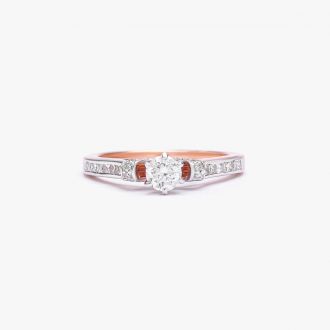 Stately Solitaire Diamond Ring