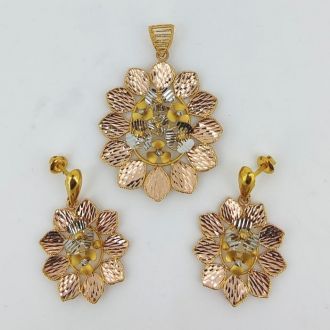 Dazzling Italian Pendant Set