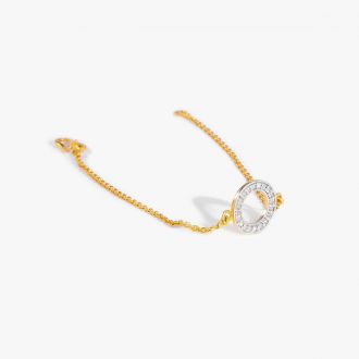 Sparkling Chakra Diamond Bracelet