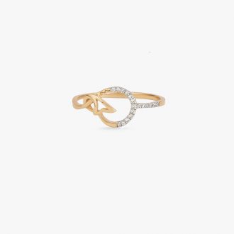 Loop Diamond Ladies Ring