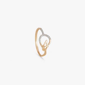 Loop Diamond Ladies Ring