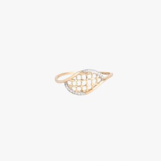 W Diamond Ladies Ring