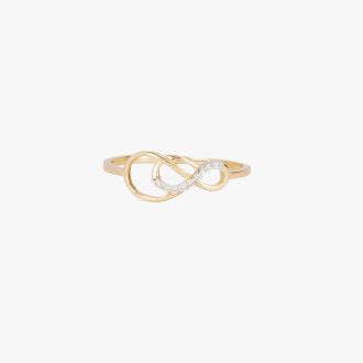 Infinity Diamond Ring