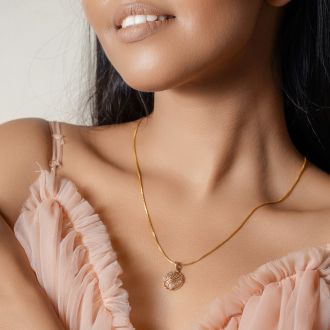 OVAL SHAPE DIAMOND PENDENT